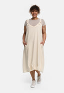 Abito con bretelle 'Linaya' – leggero e morbido in lino di cotone