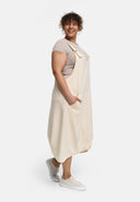 Abito con bretelle 'Linaya' – leggero e morbido in lino di cotone