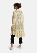 'Cotture' Cardigan Long – feminin, leicht & verspielt
