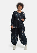 'Velisse' pantalon – stretch coton, forme ballon