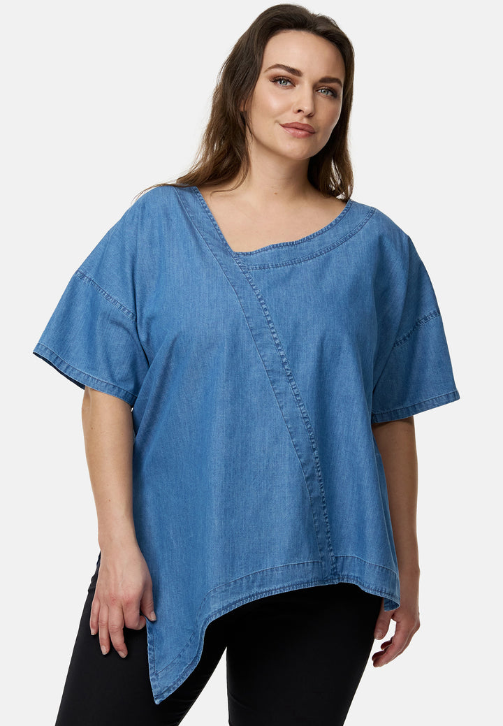 Kekoo Tunikashirt 'Denim'