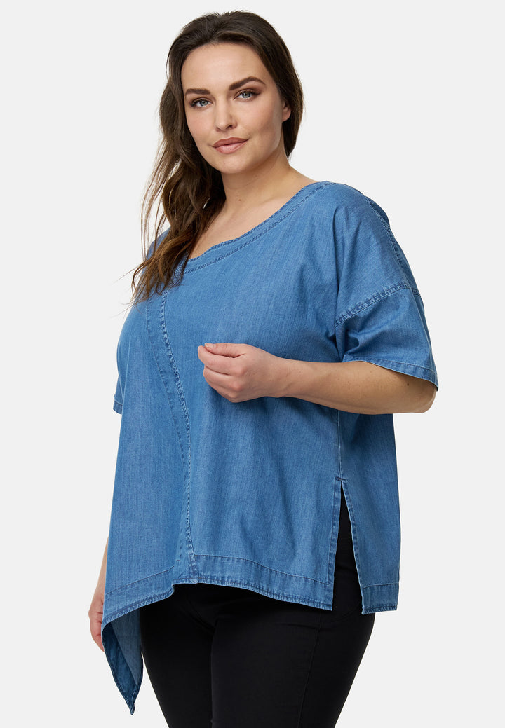 Kekoo Tunic Shirt 'Denim'