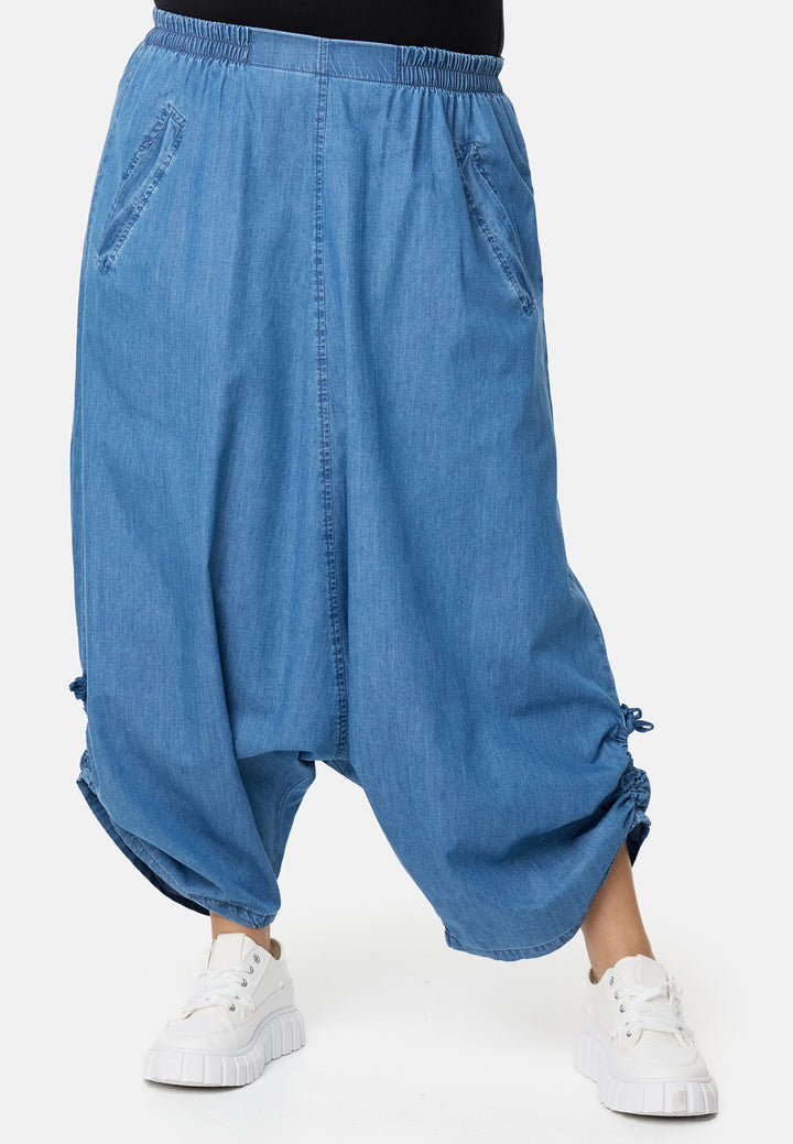 Kekoo Pantalon de harem 'Denim