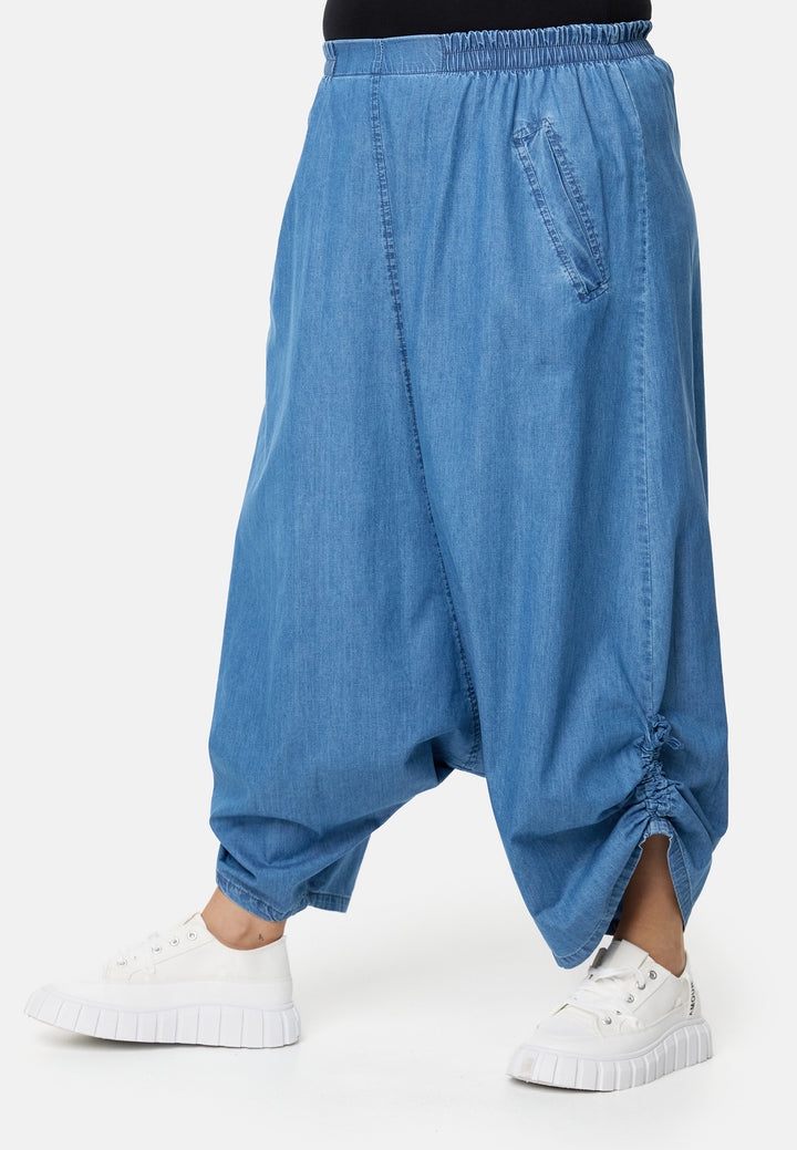 Kekoo Pantalon de harem 'Denim