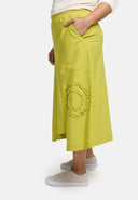 'Livia' Rok – A-lijn, asymmetrisch & rekbaar