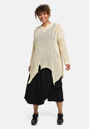 Chemise en tricot 'Cotture' Longue – Ligne A en structure ajourée légère