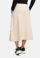 'Livia' Rok – A-lijn, asymmetrisch & rekbaar