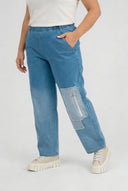 Pantalon 'Sky' – Denim de qualité supérieure, Écusson & Extensible