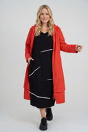 Sukienka midi 'Saria' – czysta, wygodna i naturalna