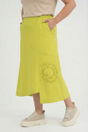 'Livia' Nederdel – A-linje, asymmetrisk & strækbar