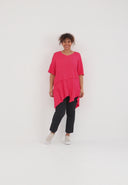 'Crissa' V-Neck Tunika – leicht, lässig & figurschmeichelnd